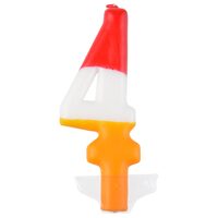 LUMANARE CURCUBEU 10.5 CM CIFRA "4" 216612