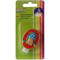 LUMANARE CLOWN 6.5 CM CIFRA "0" 8302000-00