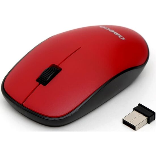 MOUSE OMEGA OM-420 WIRE 2.4 GHZ 1000 DPI ROSU OM0420R