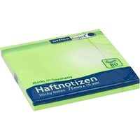 STICKY NOTES 75X75 12/SET VERDE NEON 5527500-64