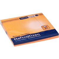 STICKY NOTES 75X75 12/SET PORTOCALIU NEON 5527500-65