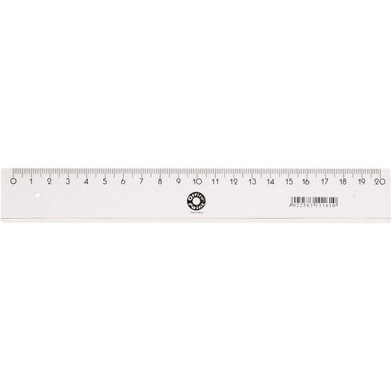 LINIAR TRANSPARENT 20 CM 6002000-01