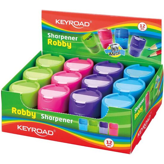 ASCUTITOARE DUBLA CU REZERVOR KEYROAD 12/SET KR971297