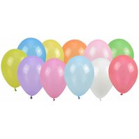 BALOANE 24 CM PASTEL MIXT 100/SET 214120