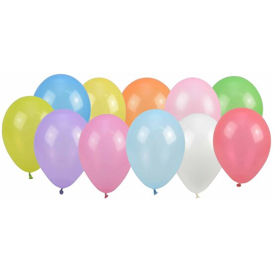 BALOANE 24 CM PASTEL MIXT 100/SET 214120