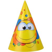 COIFURI PARTY EMOTICON 16CM 6/SET 201391