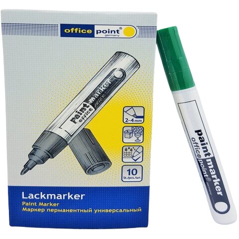 MARKER VOPSEA 10/SET VERDE 6540000-04