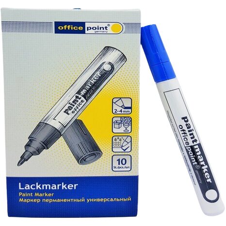 MARKER VOPSEA 10/SET ALBASTRU 6540000-07