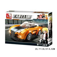 SET BLOCURI DE CONSTRUIT- SB, CLUB MOTO, 140 PIESE, G119874