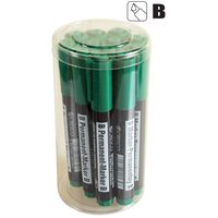 MARKER PERMANENT B 12/SET VERDE 212075