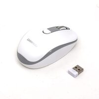 MOUSE OMEGA OM-220 WIRELESS 1000/1200/1600 DPI ALB-GRI OM220WG