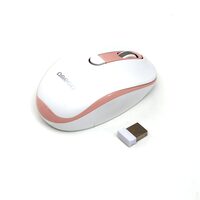 MOUSE OMEGA OM-220 WIRELESS 1000/1200/1600 DPI ALB-ROZ OM220WP